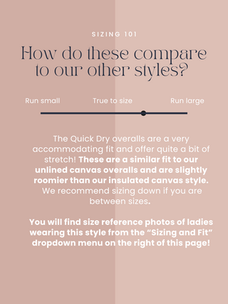 Overall Sizing