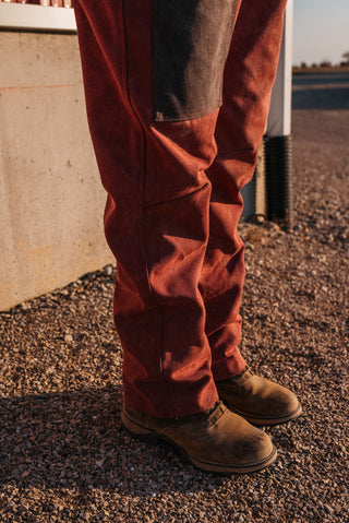 Women's Overalls Over Boots
