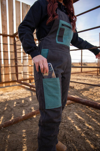 Dark Turquoise Insulated Overall