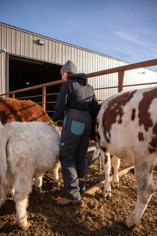 Dark Turquoise Insulated Overall